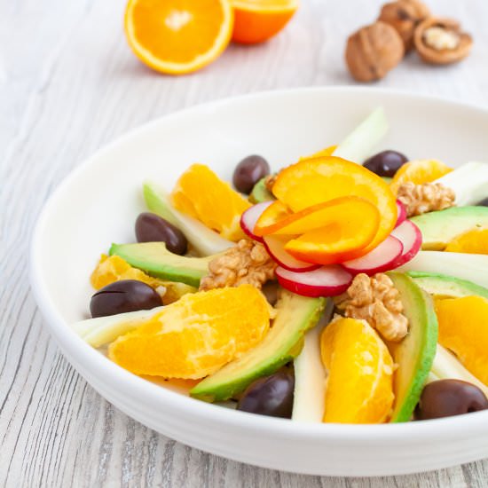 Orange, Fennel and Avocado Salad