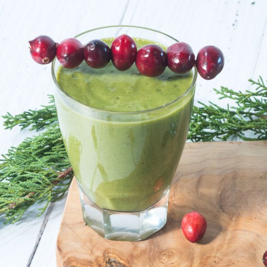 Cranberry Green Smoothie