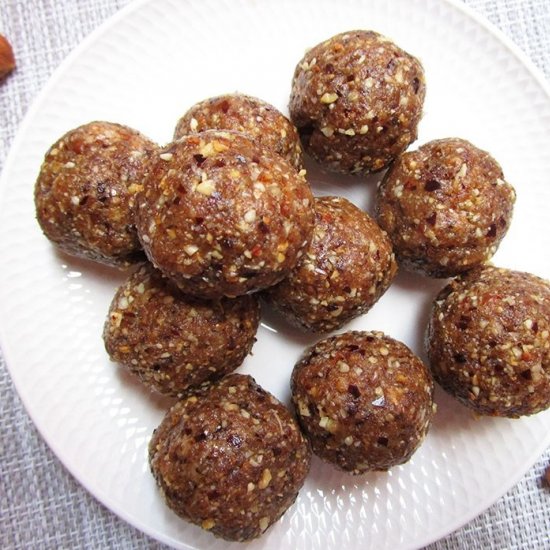 Hazelnut Sugar-Free Energy Balls