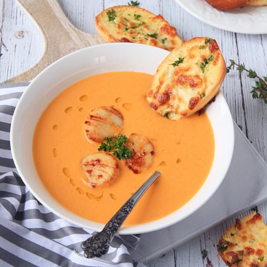 Irish Scallop Bisque