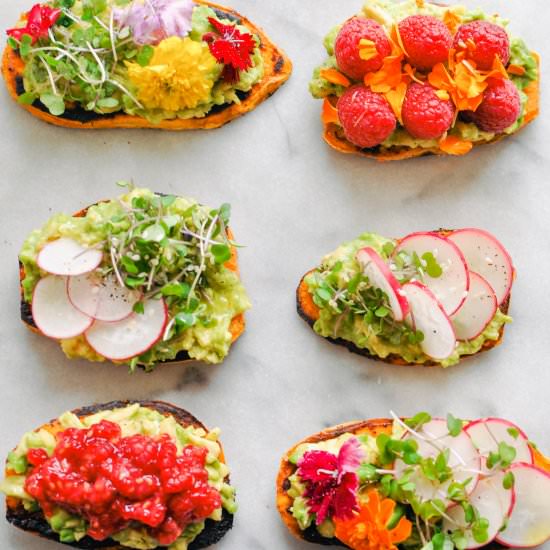 Avocado Sweet Potato Toast