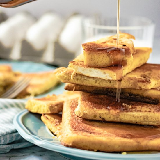 Keto Pound Cake French Toast