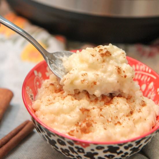 Instant Pot Arroz con Leche