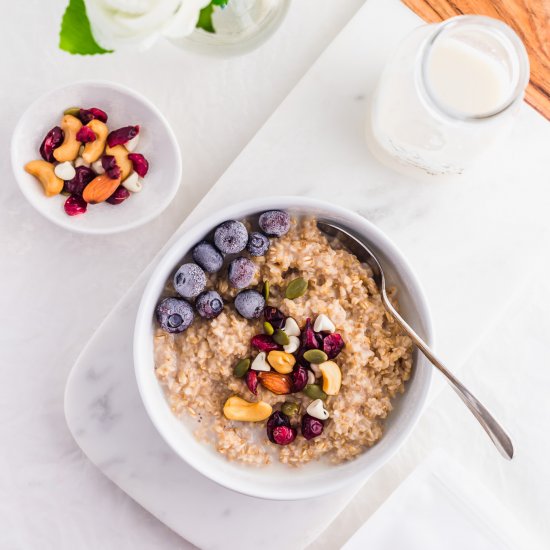 Healthy Steel-Cut Oatmeal