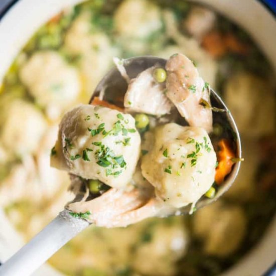 Gluten Free Chicken & Dumplings