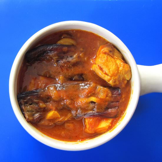 Chicken and Eggplant Stew