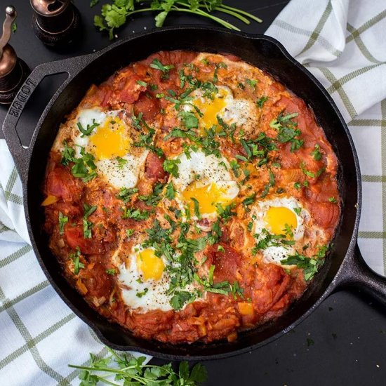 Twenty Minute Skillet Shakshuka