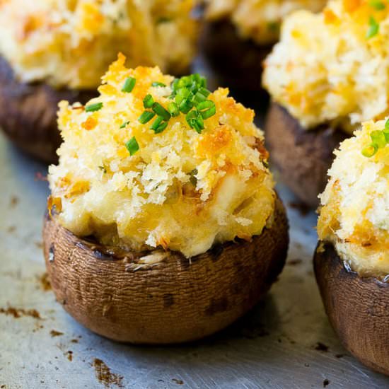 Crab Stuffed Mushrooms