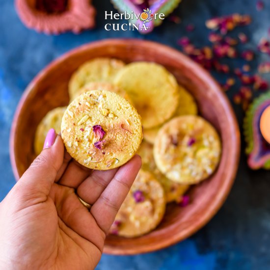 Badam Puri- Flourless Almond Cookie