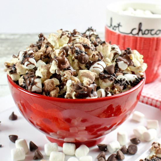 Hot Chocolate Popcorn