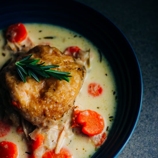 Instant Pot Chicken and Dumplings