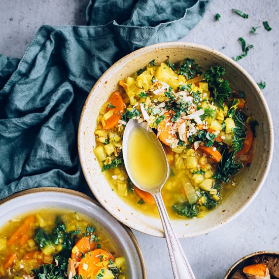 Anti-Inflammatory Lentil Soup