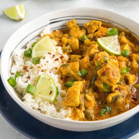 Ghost Pepper Chicken Curry