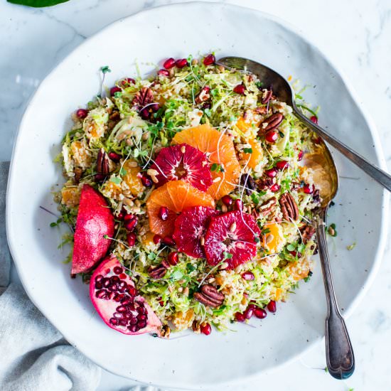 Shaved Brussels Sprouts