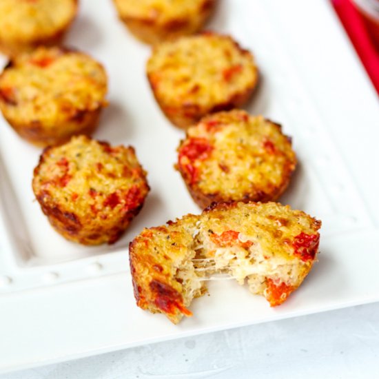 Quinoa Pizza Bites