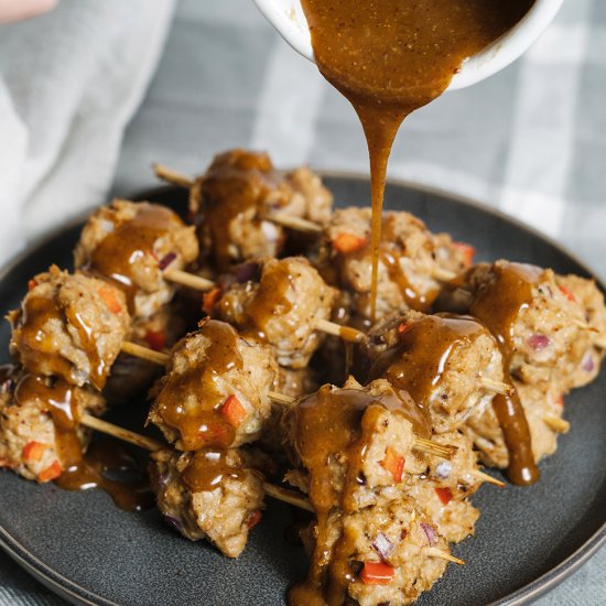 Whole30 Chicken Teriyaki Meatballs