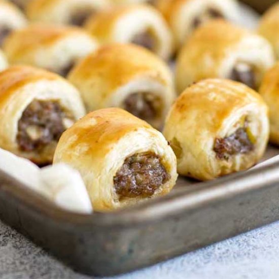 Apple & Sage Pork Sausage Rolls