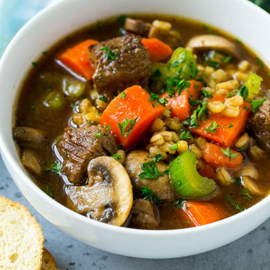 Beef Barley Soup