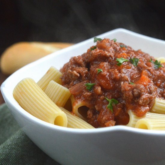 Pork Bolognese