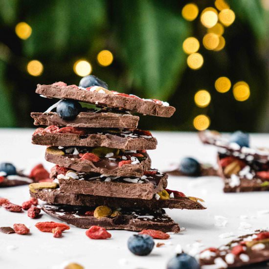 Superfood Chocolate Bark