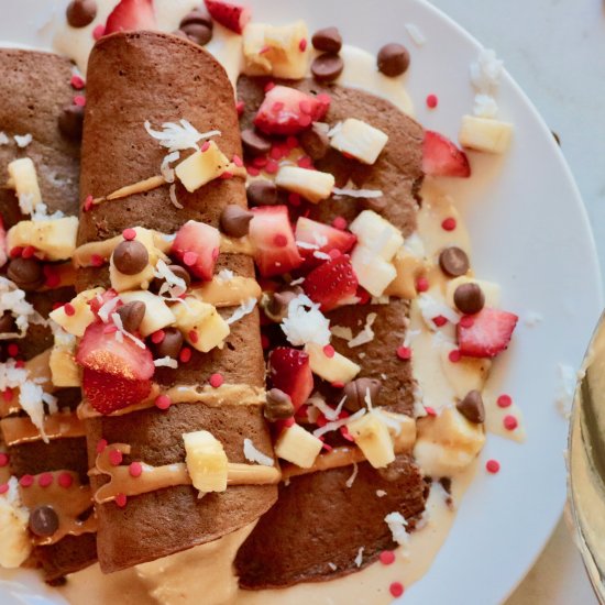 Chocolate Crepes