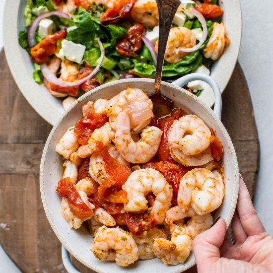 Greek Shrimp Salad