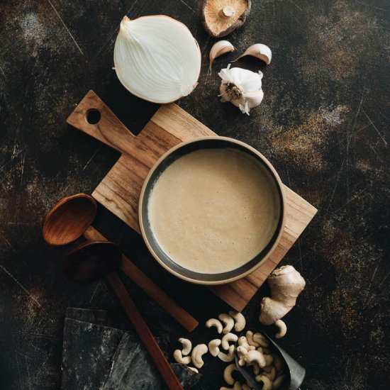 Vegan Tonkotsu Ramen Broth