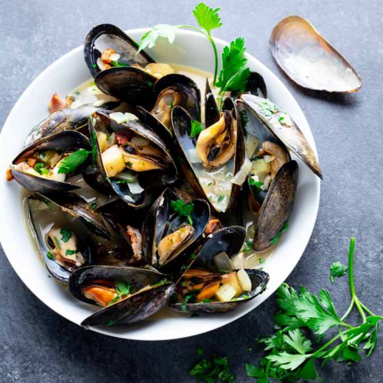 How to Cook Mussels