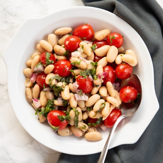 Tomato & White Bean Salad