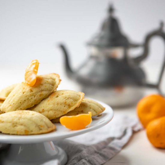 satsuma mandarine madeleines