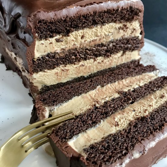 Mocha Ice Cream Cake