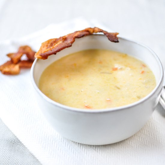 Easy Beer Cheese Soup