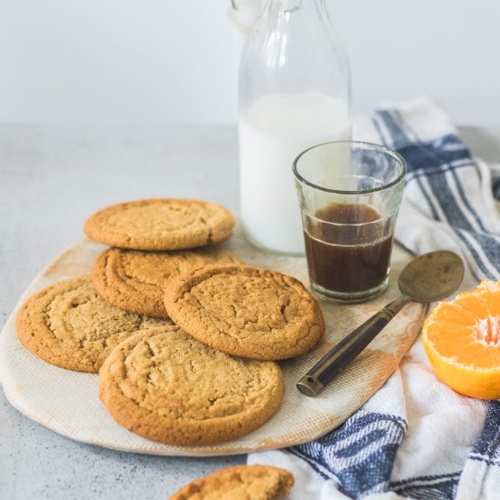 Orange Gingerbread Cookies