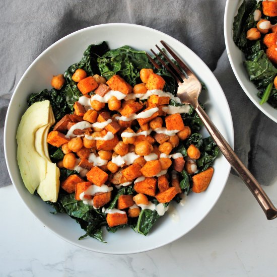 Sweet Potato & Kale Nourish Bowl