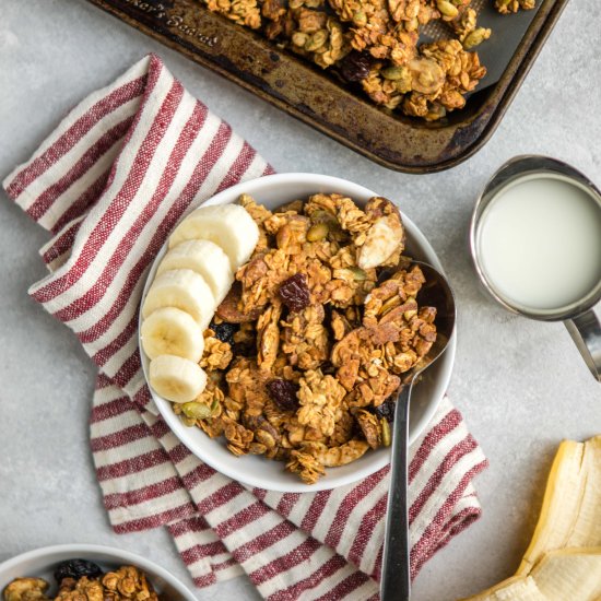 Easy Vegan Granola