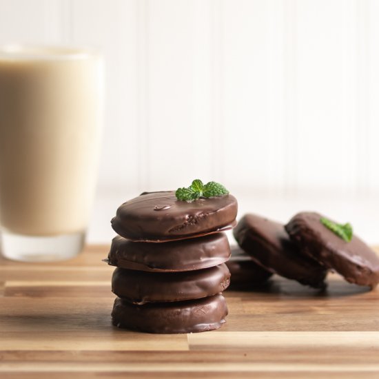 Keto Thin Mint Cookies!