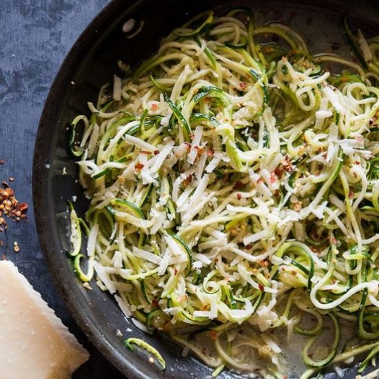 Low Carb Zucchini Noddles