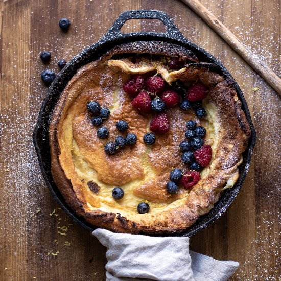 Lemon Zest Dutch Baby