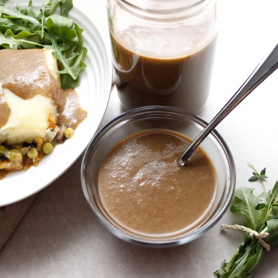 The Best Gluten-Free Vegan Gravy