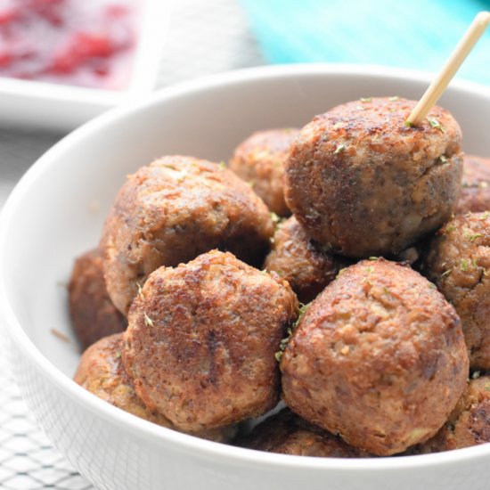 Keto Turkey Meatballs