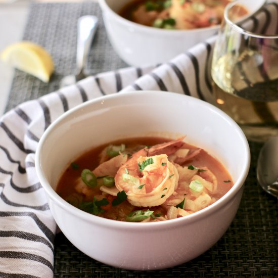 Seafood Stew w/ Saffron