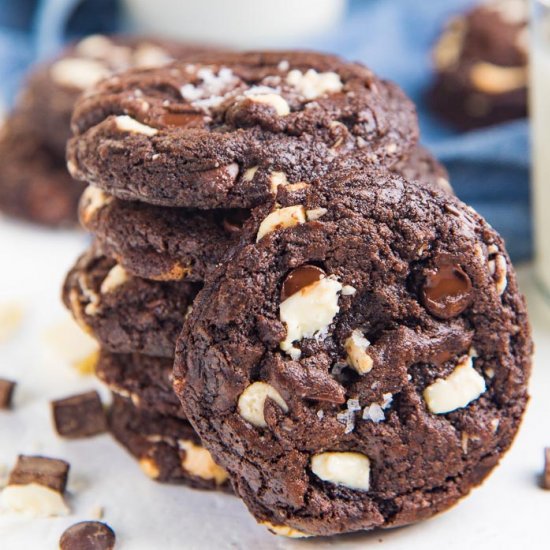 Double Chocolate Chip Cookies