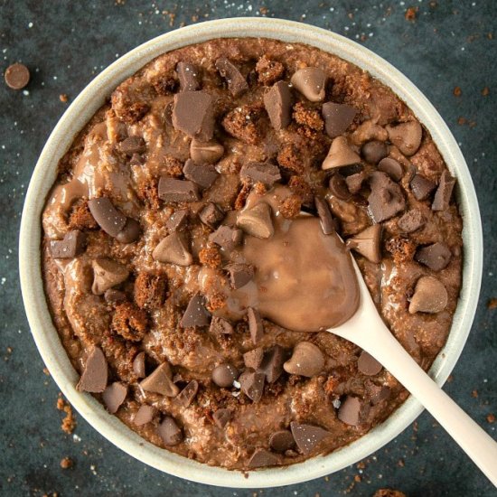 Low Carb Chocolate Keto Oatmeal