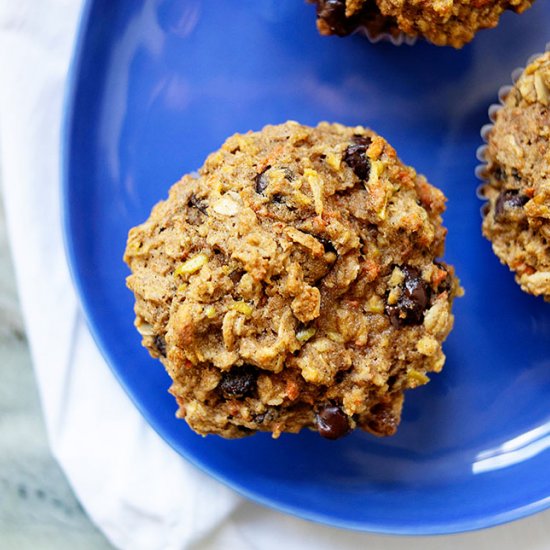 Apple Carrot Muffins