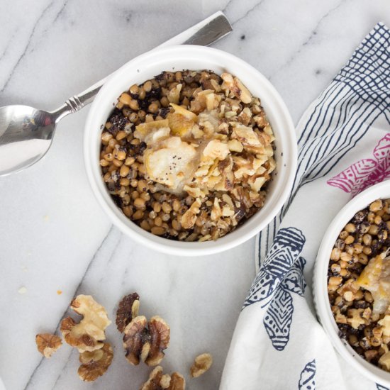 Wheat berry Poppyseed Pudding