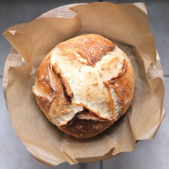 No-Knead Artistan Bread