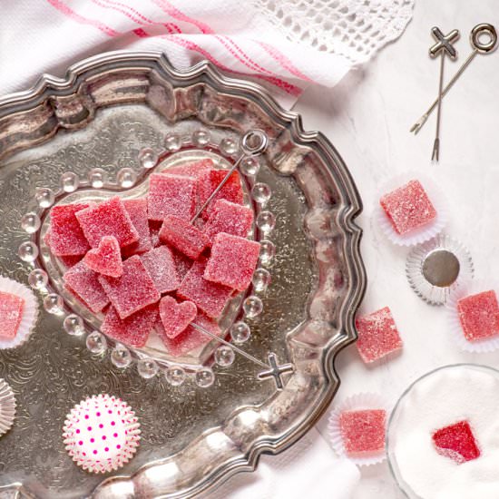 Strawberry Pate de Fruit