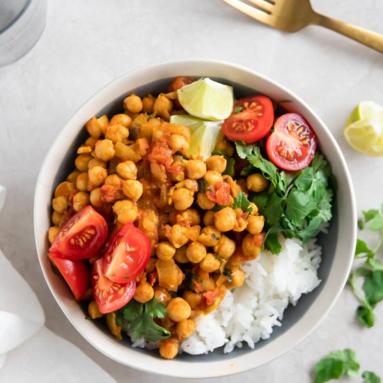 Easy Chana Masala