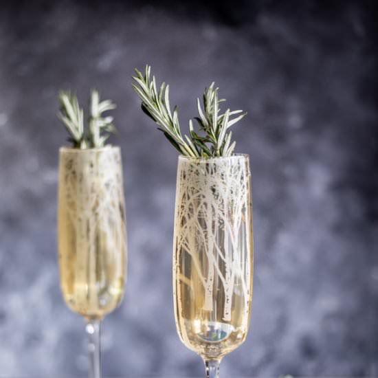 Winter Woods Rosemary Prosecco