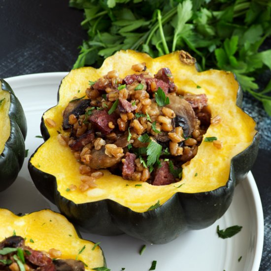 Stuffed Acorn Squash